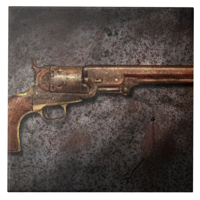 Carreau Canon - Modèle 1851 - 36 Calibre Revolver (Devant)