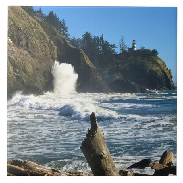 Carreau Cape Disappointment Lighthouse, Washington (Devant)