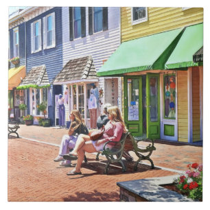 Carreau Cape May NJ - Un après-midi agréable au centre com