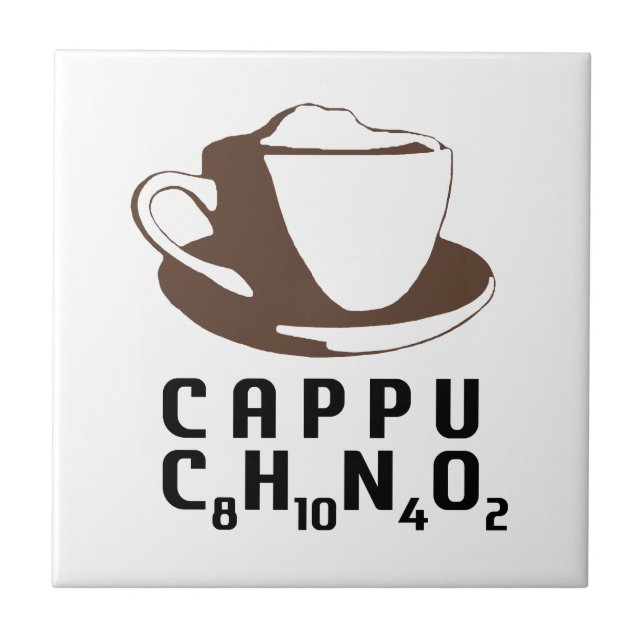 Carreau Cappuccino chimique (Devant)