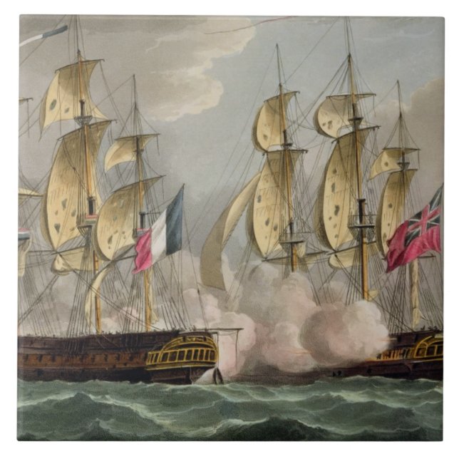 Carreau Capture de L'Immortalite, le 20 octobre 1798, de (Devant)