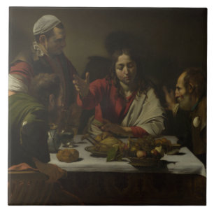 Carreau Caravaggio - dîner chez Emmaus