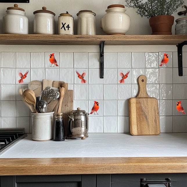 Carreau Cardinal rouge (Créateur téléchargé)