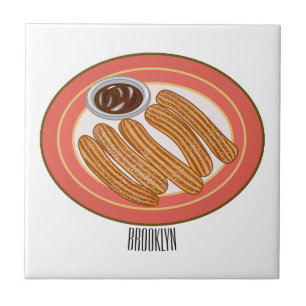 Carreau Caricature de Churro