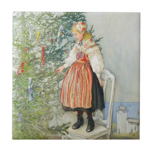Carreau Carl Larsson Arbre de Noël