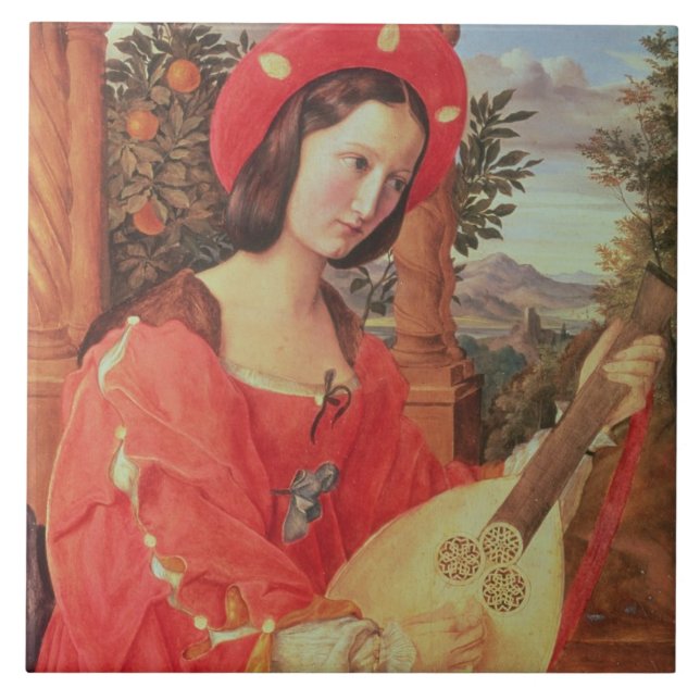 Carreau Carla Bianca von Quandt, c.1820 (huile sur la (Devant)