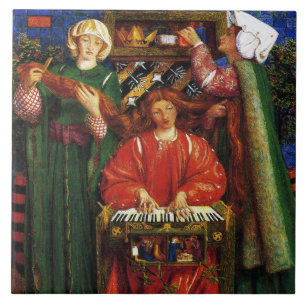 Carreau Carol de Noël (Noël) (Dante Gabriel Rossetti)
