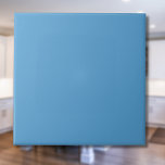 Carreau Carolina bleu couleur solide | Classique | Élégant<br><div class="desc">Carolina bleu couleur solide | Classique | Élégant | tendance | Style | Cadeau</div>