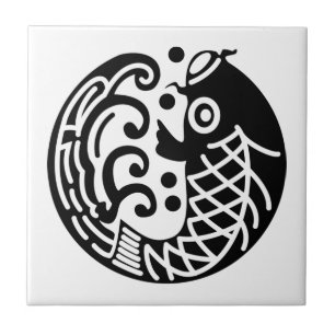 Carreau Carpe et vague