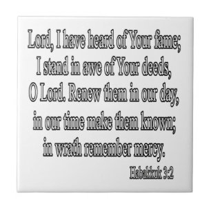 Carreau Carré de 3:2 de Habakkuk