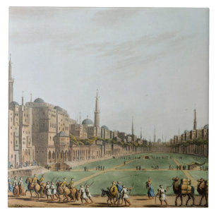 Carreau Carré de principal au Caire grand, avec Murad Bey