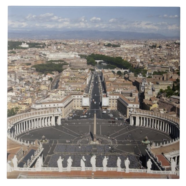 Carreau Carré de St Peters, Rome (Devant)