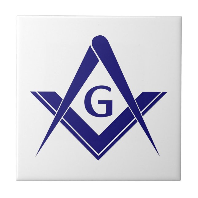 Carreau Carré moderne & Compas (Devant)