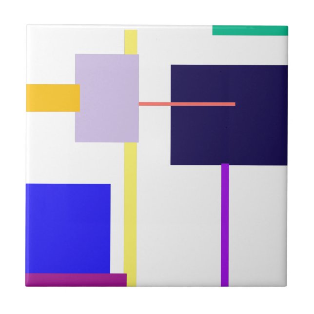 Carreau Carré noir (Devant)