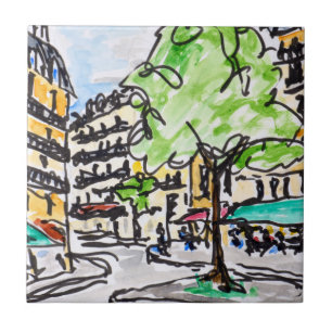 Carreau Carrefour de l'Odeon, Paris, France