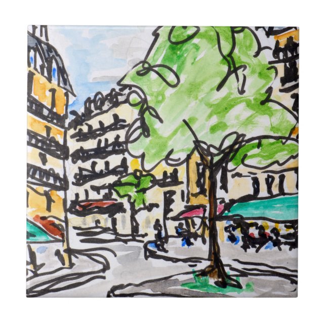 Carreau Carrefour de l'Odeon, Paris, France (Devant)