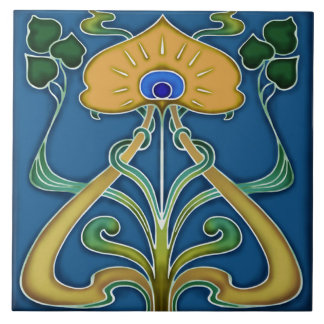 Carreau Carrelage Art nouveau cheminée décorative
