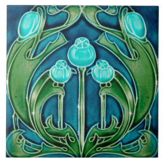Carreau Carrelage Art nouveau cheminée décorative