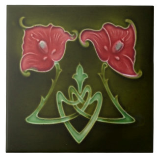 Carreau Carrelage Art nouveau cheminée décorative