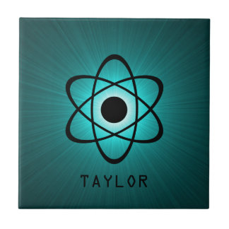 Carreau Carrelage atomique, Turquoise