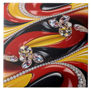 Carreau Carrelage aux couleurs belges design moderne