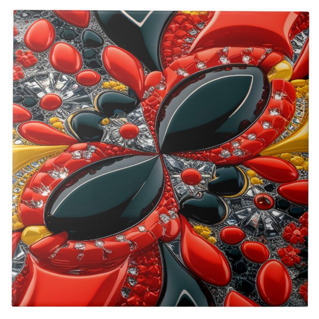 Carreau Carrelage avec Allemagne Couleurs design moderne (Devant)