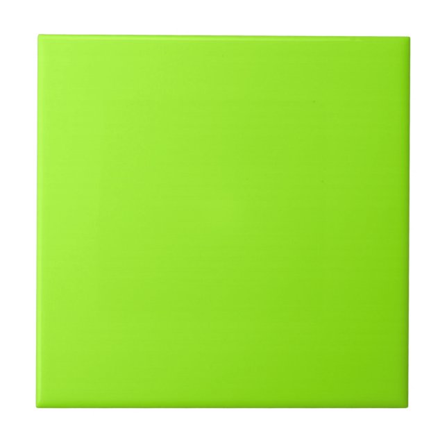Carreau Carrelage avec Bright Neon Chartreuse Arrière - pl (Devant)