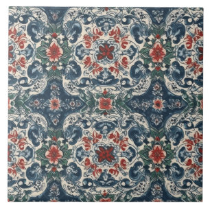 Carreau Carrelage bleu portugais pour une beauté intempore