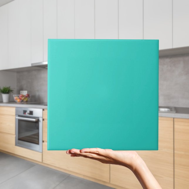 Carreau Carrelage bleu turquoise (Modern plain turquoise blue Tile
)