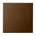 Carreau Carrelage Brown simple et personnalisable<br><div class="desc">Ce carrelage est conçu pour coordonner avec la collection Gingezel Brown Classics et donne une belle teinte rouge brun. Il est entièrement personnalisable, et fait un arrière - plan chaleureux et attrayant pour vos textes et images. La collection Gingezel Brown Classics s'inspire du cuir poli et du bois ancien. Ces...</div>