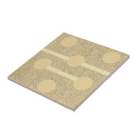 Carrelage céramique Cercles circulaire beige