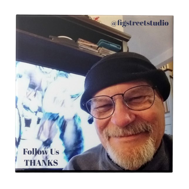 Carreau Carrelage céramique de l'artiste (Devant)