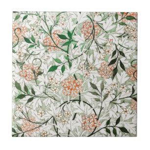 CARREAU CARRELAGE CÉRAMIQUE ; WILLIAM MORRIS : JASMINE