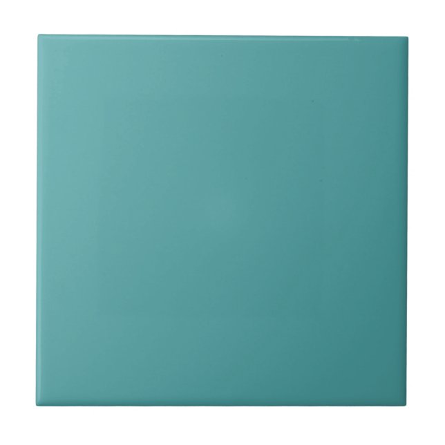 Carreau Carrelage couleur Turquoise vert uni Pastel (Devant)