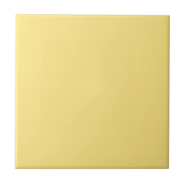 Carreau Carrelage couleur uni jaune-jaune (Devant)