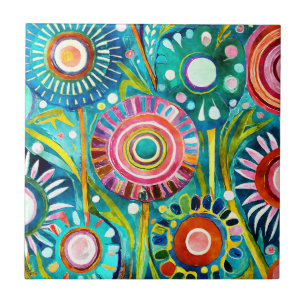 Carreau Carrelage Dandelions Funky