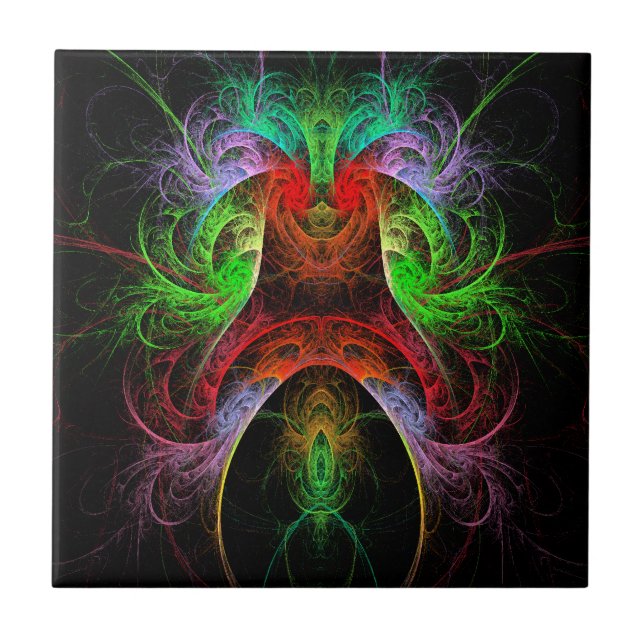 Carreau Carrelage d'art Abstrait du Carnaval (Devant)