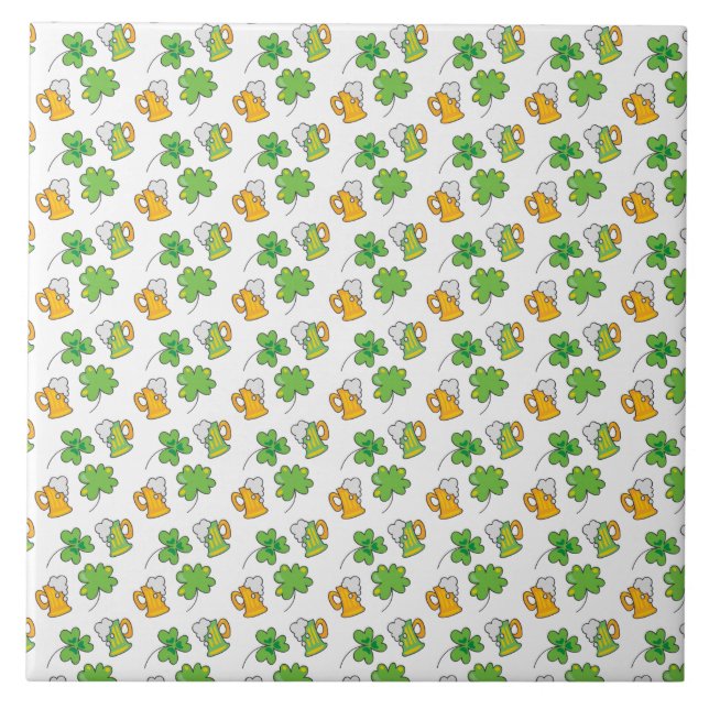 Carreau Carrelage de la Saint Patrick (Devant)