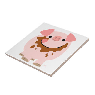 Carreau Carrelage de porc au chocolat
