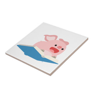 Carreau Carrelage de porc et carrelage de livre volant