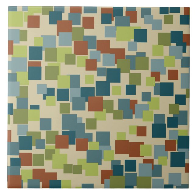 Carreau Carrelage de Trivet Rétro (Devant)