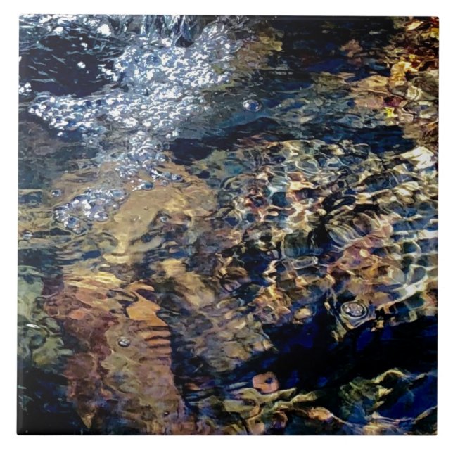 Carreau Carrelage d'eau scintillante (Devant)