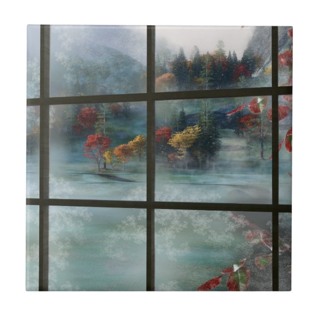 Carreau Carrelage décoratif Cwm Automne Frost / Trivet (Devant)
