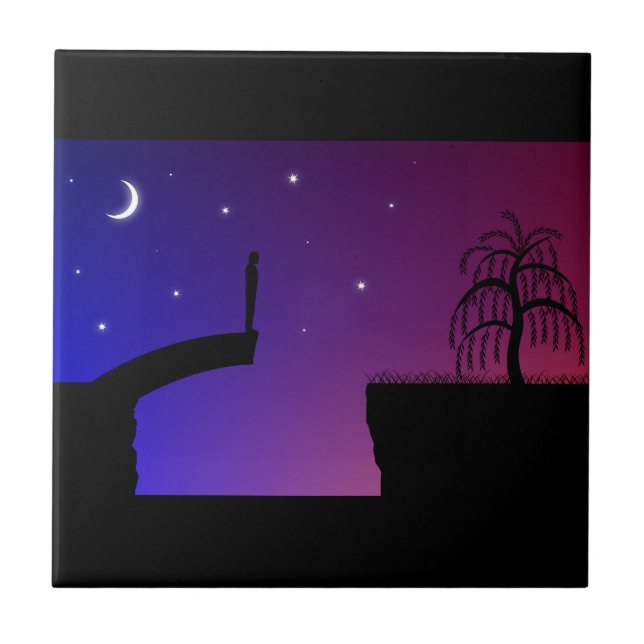 Carreau Carrelage décoratif du pont cassé (Devant)