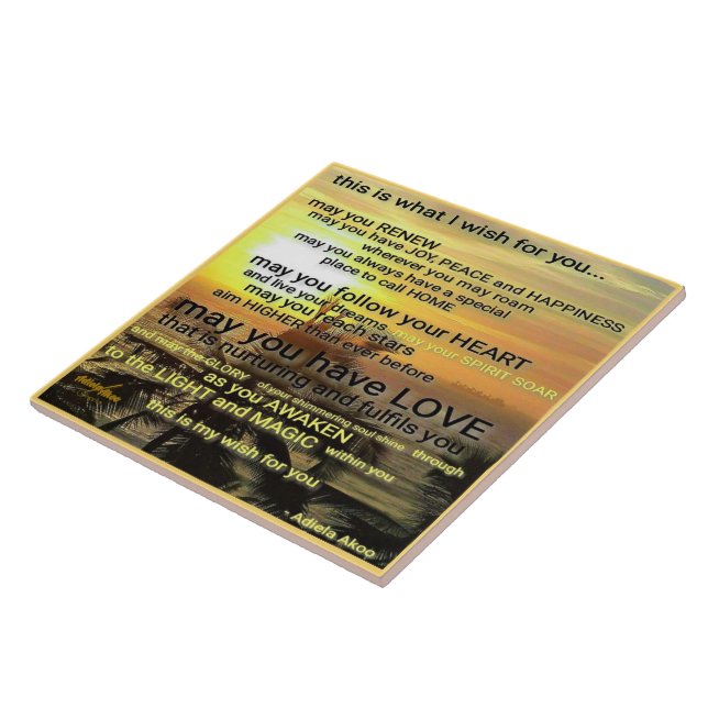 Carreau Carrelage décoratif par Adiela Akoo (Côté)