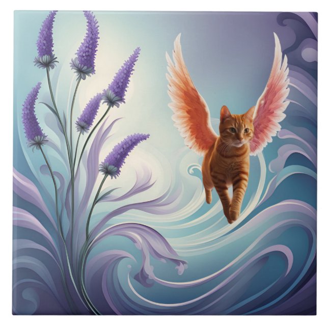 Carreau Carrelage décoratif Tabby Angel (Devant)