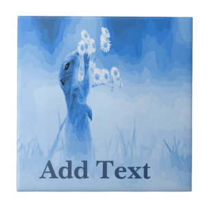 Carreau Carrelage d'écureuil, look hollandais, Personnalis