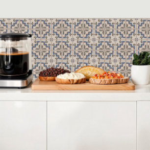 Carreau Carrelage d'inspiration médiévale aux motifs botan