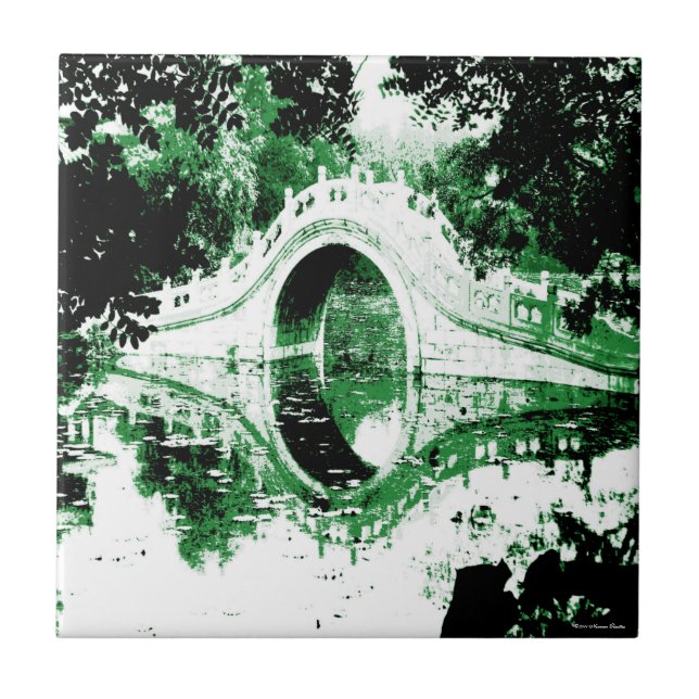 Carreau Carrelage du pont historique (Devant)