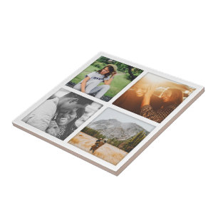 Carreau Carrelage en céramique 4 Carré photo Modèle de 